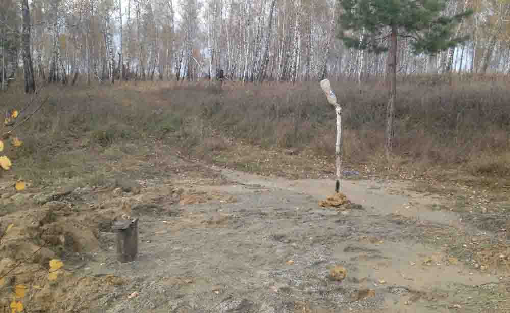 Поиск оптимального места для заложение водозаборной скважины в мкр. Западный, г. Челябинск. Расположение скважины.